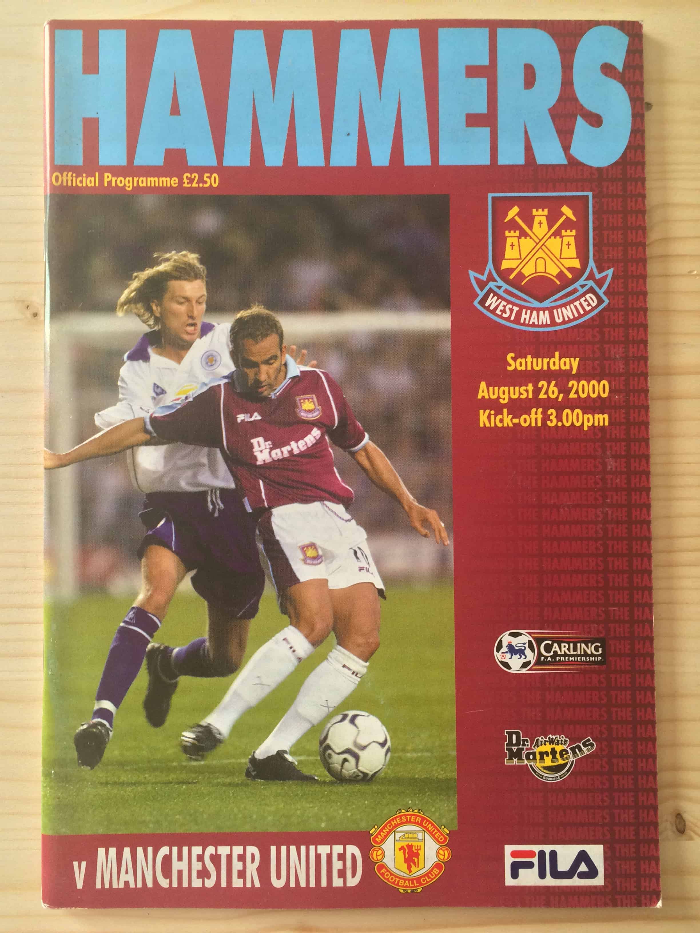 West Ham United FC v Manchester United FC